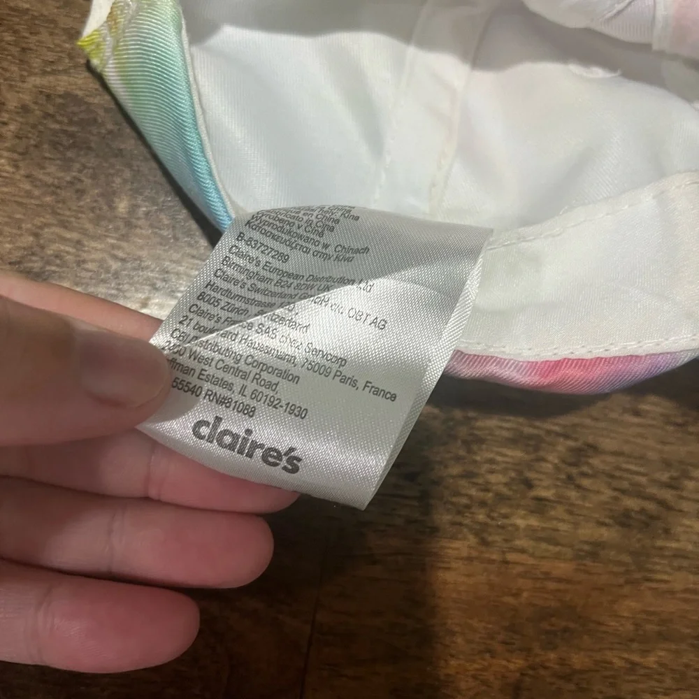 Claire's Multicolor Tie-Dye Cap